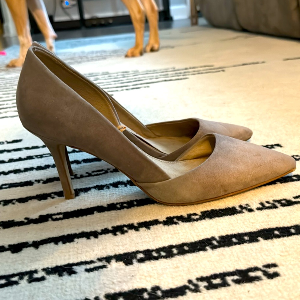 D'Orsey Style Stiletto Pumps Mocha